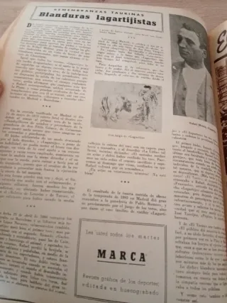 TOMO REVISTAS EL RUEDO ENCUADERNADAS 1957