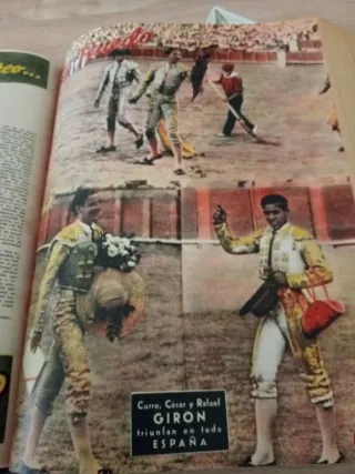 TOMO REVISTAS EL RUEDO ENCUADERNADAS 1957