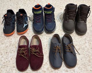 Lote Zapatos y Botas Niño Talla 37-38