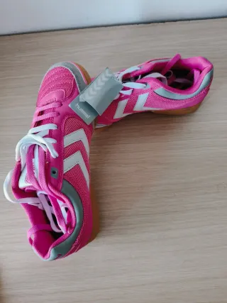 Zapatillas Hummel Indoor Rosa Talla 38 Nuevas