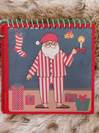 Libro PAPA NOEL deColorear con agua ilimitadamente