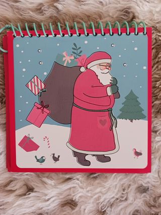 Libro PAPA NOEL deColorear con agua ilimitadamente