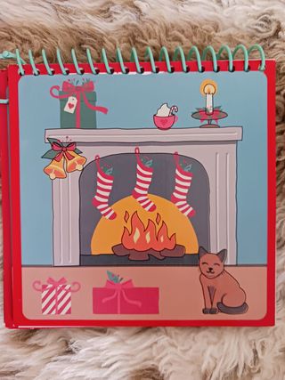 Libro PAPA NOEL deColorear con agua ilimitadamente