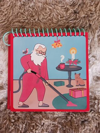 Libro PAPA NOEL deColorear con agua ilimitadamente