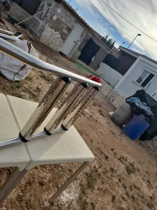 Escalera Piscina Acero Inoxidable 3 Peldaños