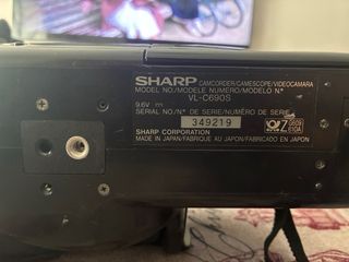 Videocámara Sharp Zoom 8 VL-C6400E