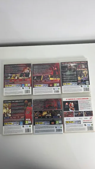 Lote 6 Juegos PS3 NBA 2K