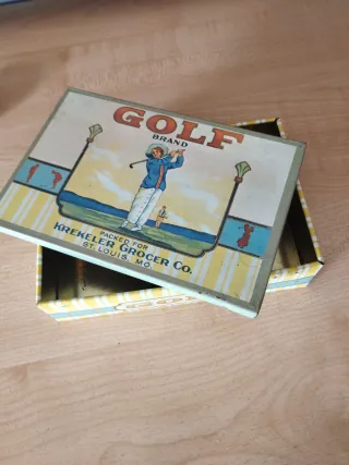 Caja Lata Vintage Golf Krekelek Grocer Co.