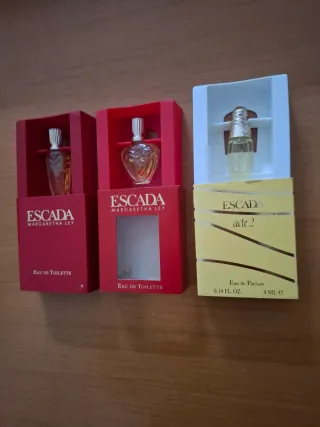 Tris Miniature Profumi Escada