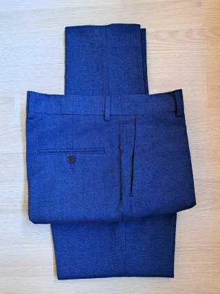 Traje juvenil Mango azul