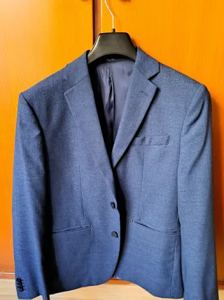 Traje juvenil Mango azul