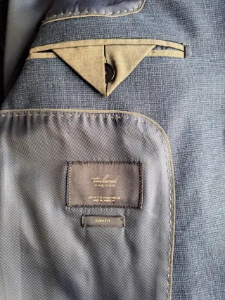 Traje juvenil Mango azul