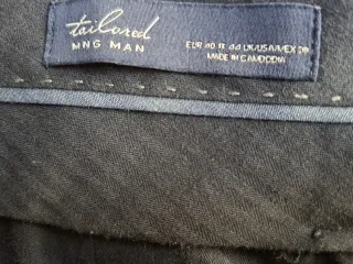 Traje juvenil Mango azul