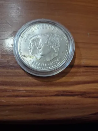 Moneda 12 Euros 2004 Felipe y Letizia