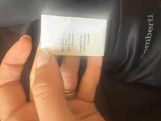 Cappotto vintage in cashmere nero