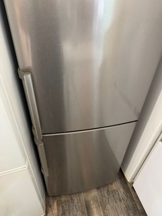 Nevera Bosch plateada