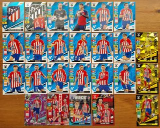 Cromos ATLÉTICO DE MADRID. Adrenalyn XL 2023 2024