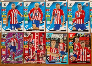 Cromos ATLÉTICO DE MADRID. Adrenalyn XL 2023 2024