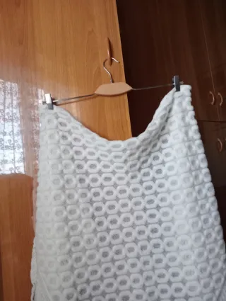 Maxi scialle Lanvin bianco