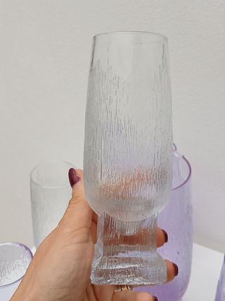 Caraffa e bicchieri Murano vintage