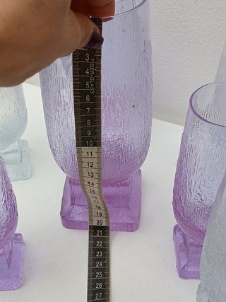 Caraffa e bicchieri Murano vintage