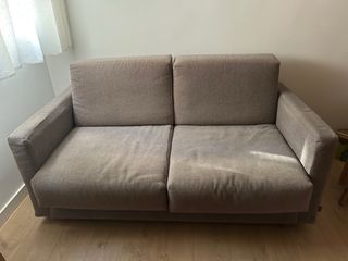 Sofá Cama Gris La Forma