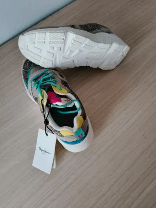 Zapatillas Pepe Jeans Glitter Nuevas