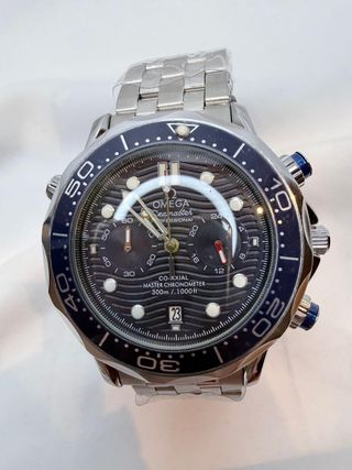 Omega Seamaster Chronometer Azul/Plata