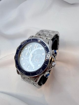 Omega Seamaster Chronometer Azul/Plata
