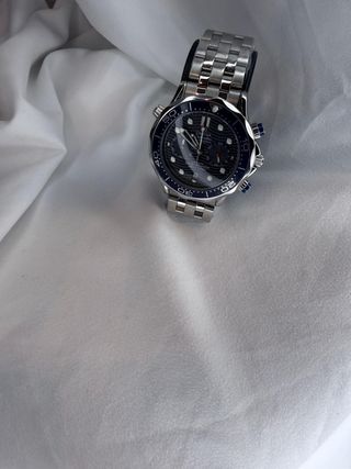 Omega Seamaster Chronometer Azul/Plata