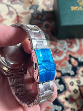 Reloj Rolex Plata y Blanco