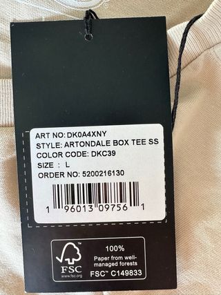 T-shirt Dickies Beige Taglia L