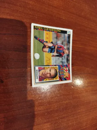 Ronaldo Barcelona Liga Este 97 98 Baja. Despegado