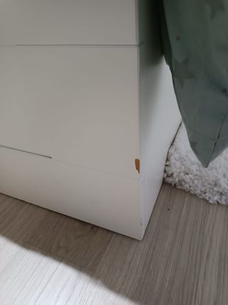 Canapé abatible Ikea blanco 1,35