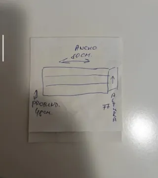 Regalo Cómoda (fecha para recoger 6 o 7)