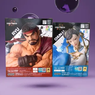 Figuras Street Fighter 6: Ryu y Chun-Li - sega