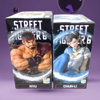 Figuras Street Fighter 6: Ryu y Chun-Li - sega