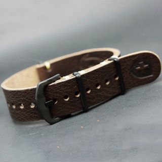 Correa de piel NATO hecha a mano 18,20,22.24mm