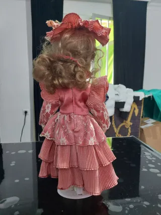 Muñeca porcelana antigua victoriana