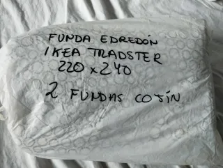 Funda Nórdica Ikea Tradaster 220x240