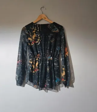 Blusa Desigual Mariposas