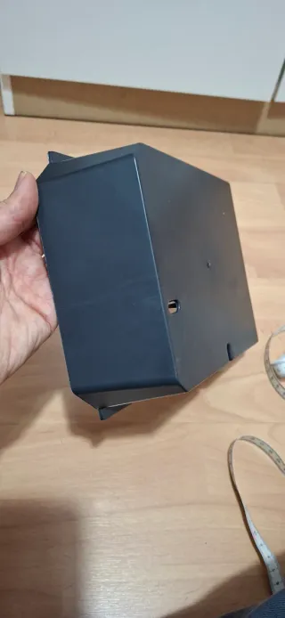 Organizador consola coche carbono