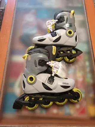 Patines en línea Oxelo Decathlon talla 30-32