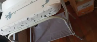 Cambiador de bebé con funda