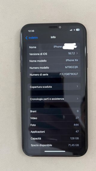 iPhone XR 128GB Nero