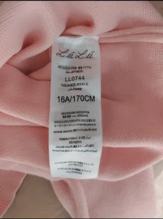 Dolcevita rosa ragazza