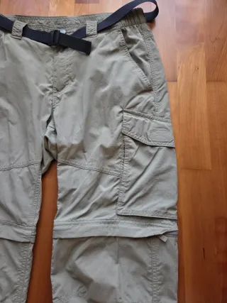 Pantalón Safari Hombre Beige Convertible