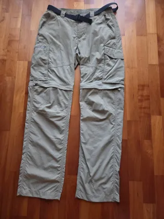 Pantalón Safari Hombre Beige Convertible