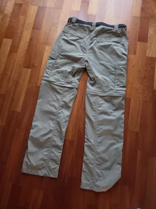 Pantalón Safari Hombre Beige Convertible