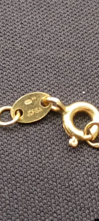 Colgante Oso Oro y Brillante